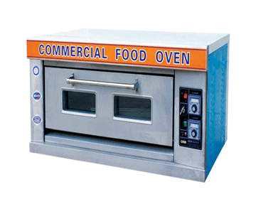 Electric deck oven (1 layer 2 trays)